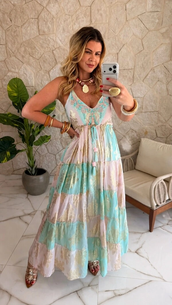 Vestido Boho Chic Íris