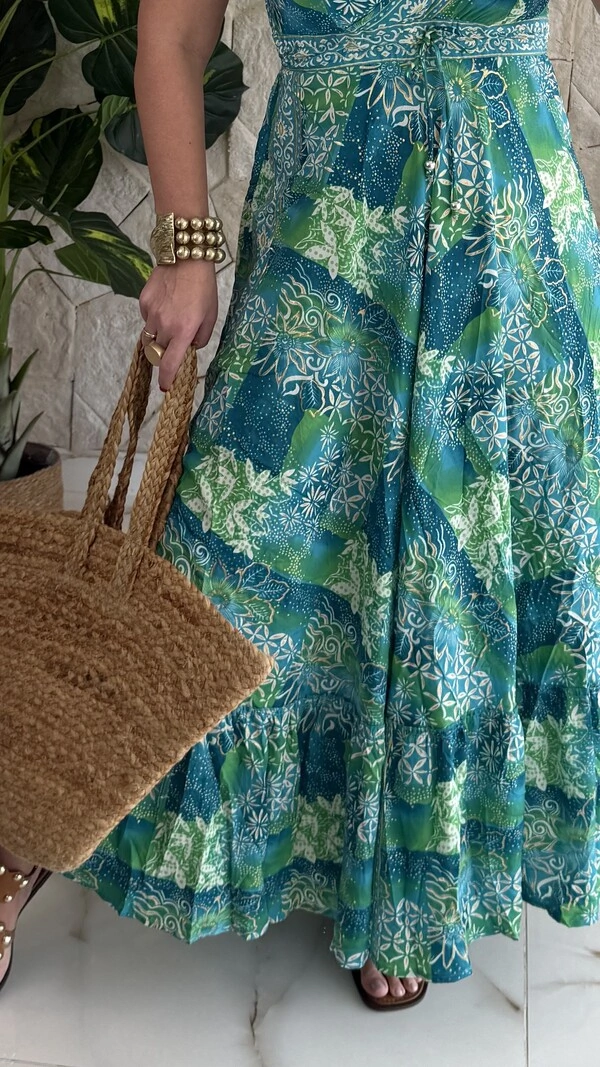 Vestido Boho Chic Longo Manu