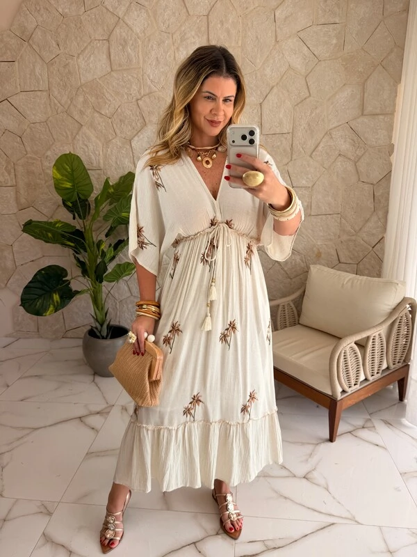 Vestido Boho Chic Oásis