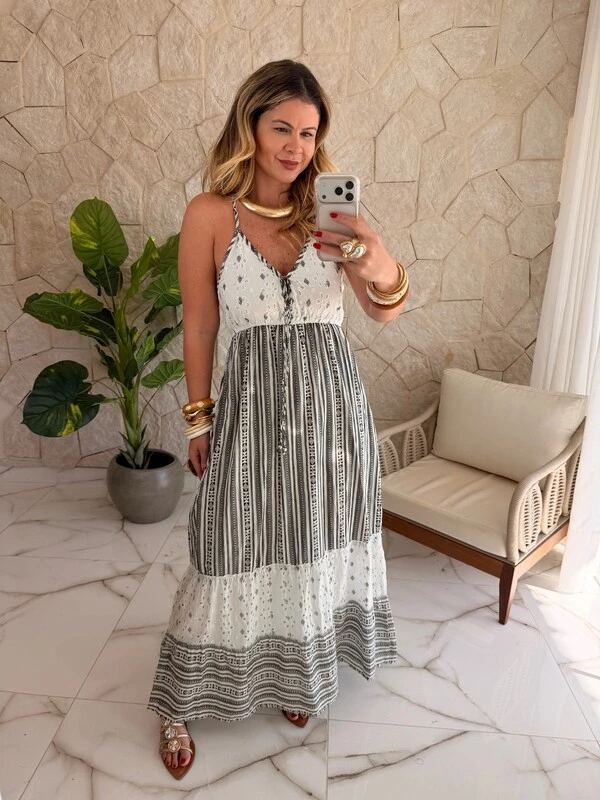 Vestido Boho Chic Manoela