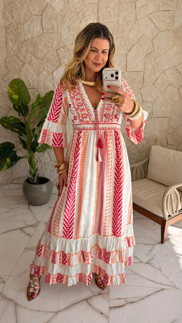 Vestido Boho Chic Ayla