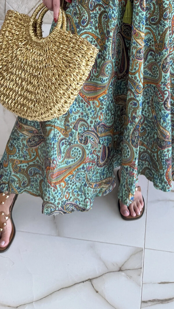 Vestido Boho Chic Longo Lena