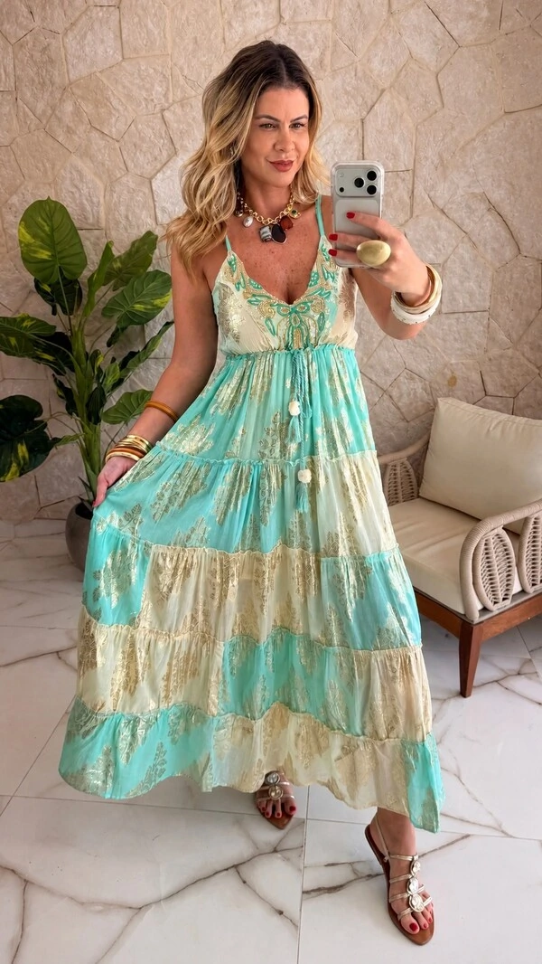 Vestido Boho Chic Íris