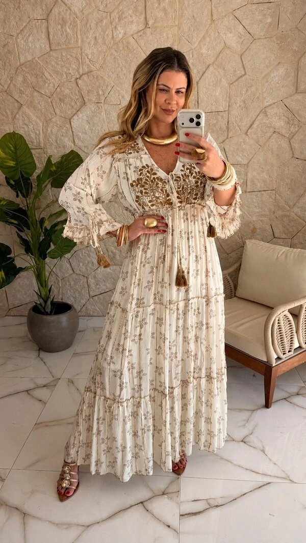 Vestido Boho Chic Amara