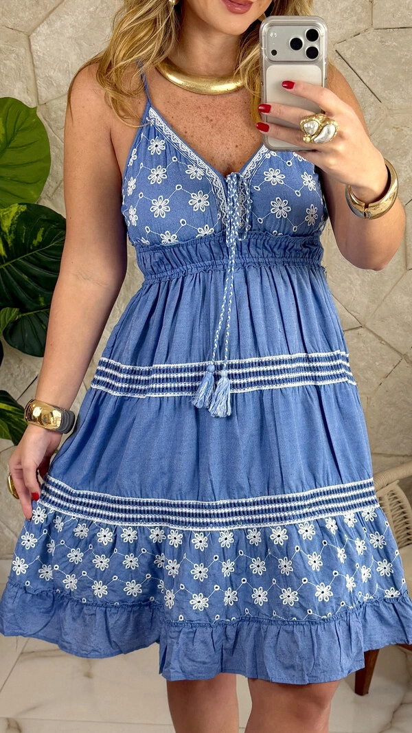 Vestido Brenda Curto