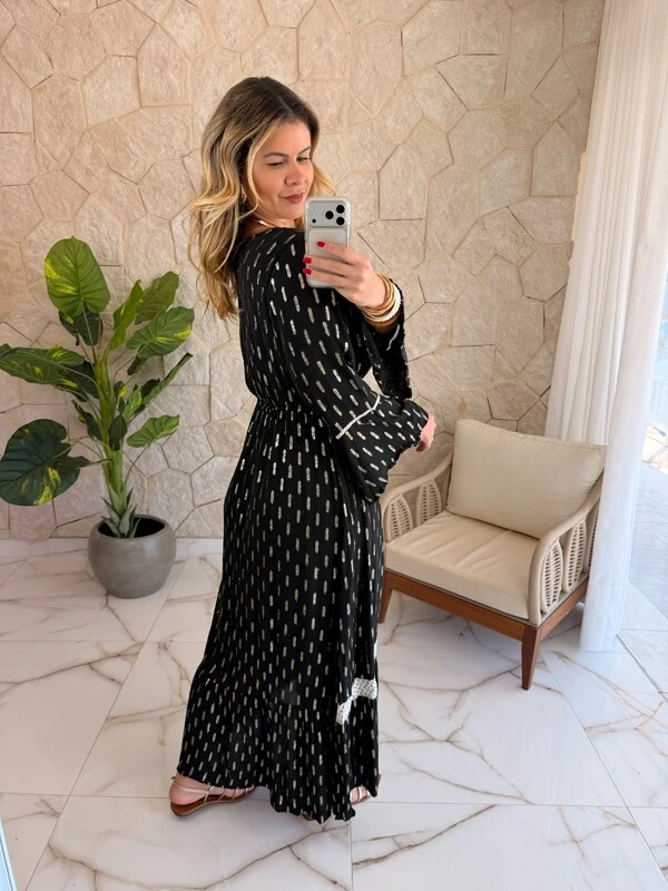 Vestido Boho Longo Elisa