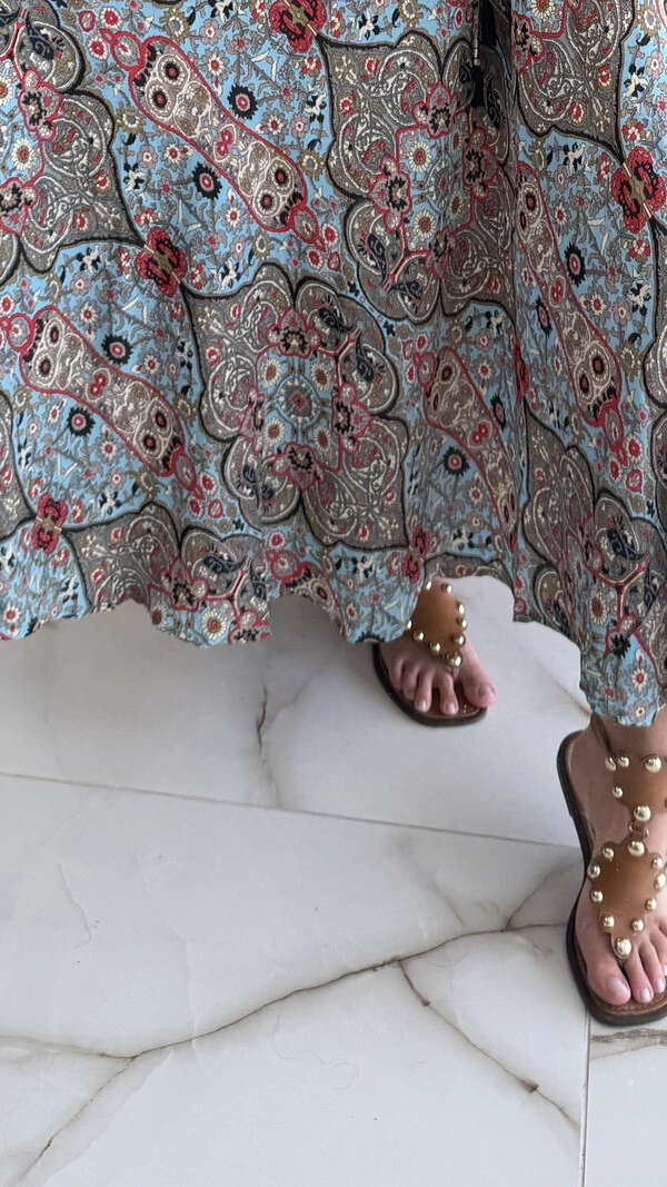 Vestido Boho Chic Longo Lena