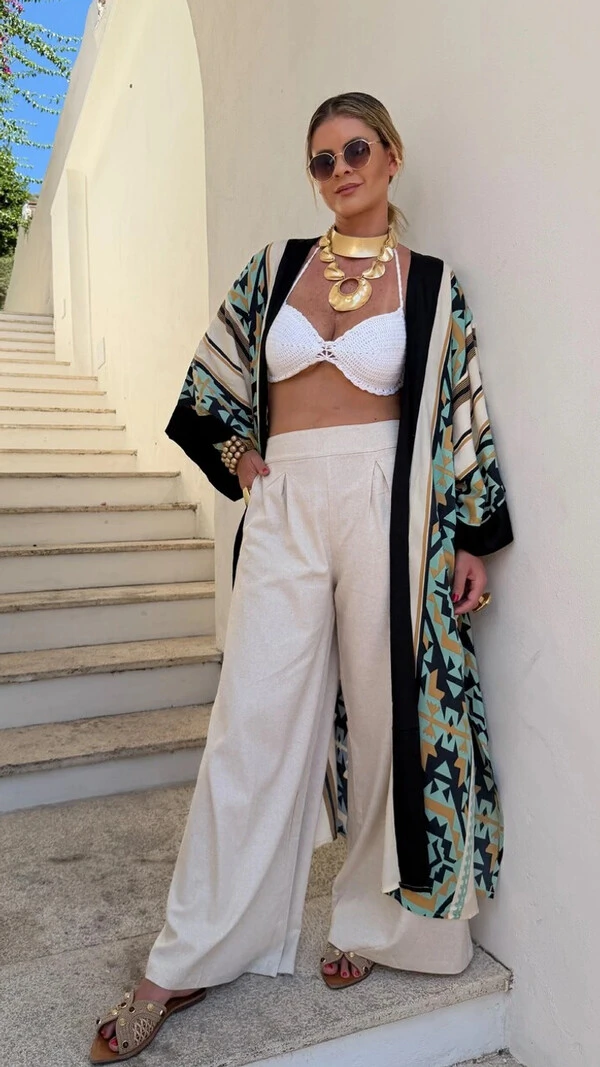 Kimono Capri