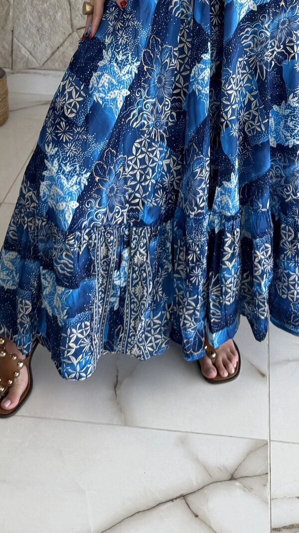 Vestido Boho Chic Longo Manu