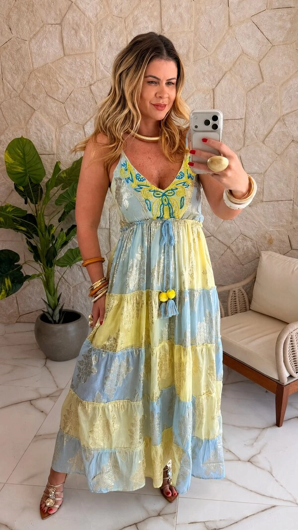 Vestido Boho Chic Íris