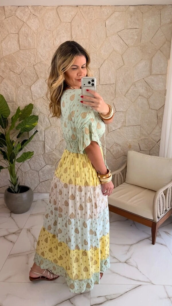 Vestido Boho Chic Celina