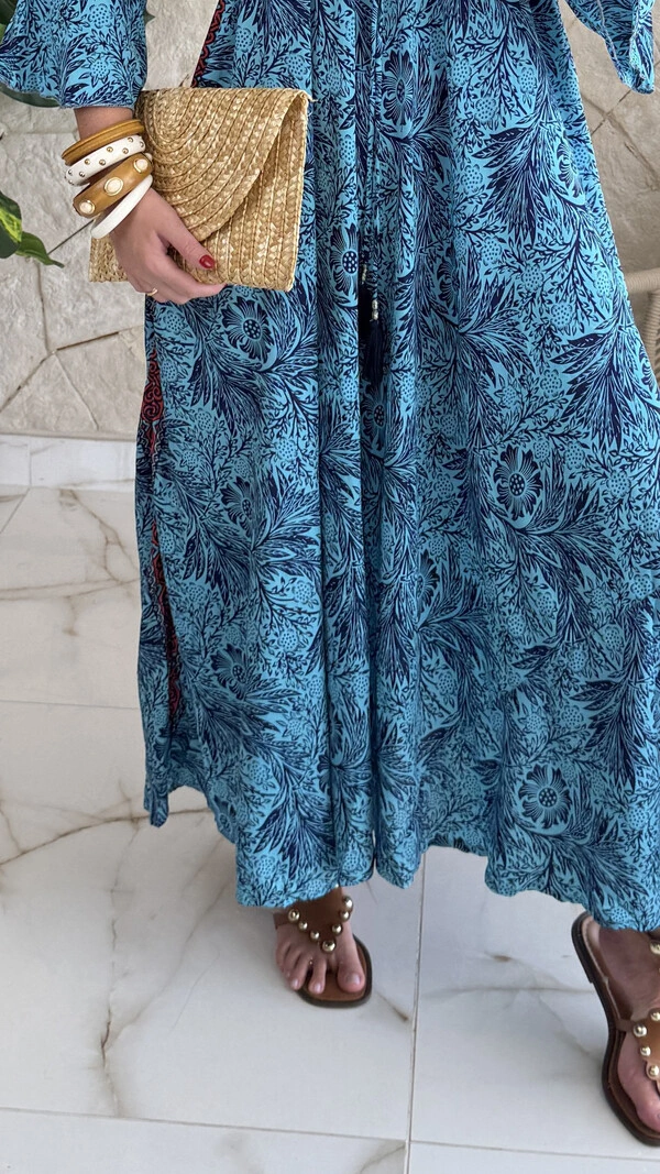Vestido Boho Chic Longo Lena