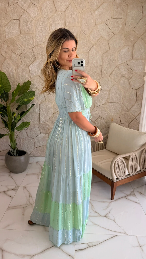 Vestido Boho Chic Longo Maia