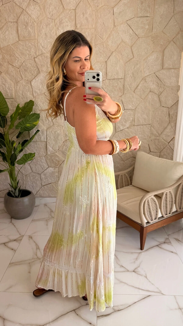 Vestido Boho Chic Longo Elis