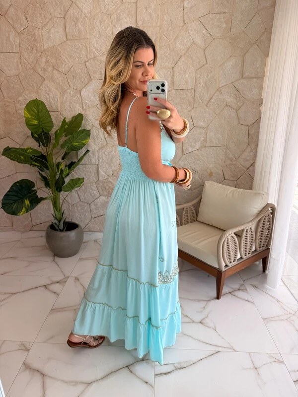 Vestido Boho Chic Flora