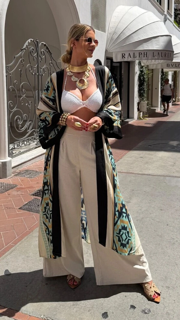 Kimono Capri