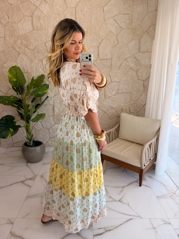 Vestido Boho Chic Celina