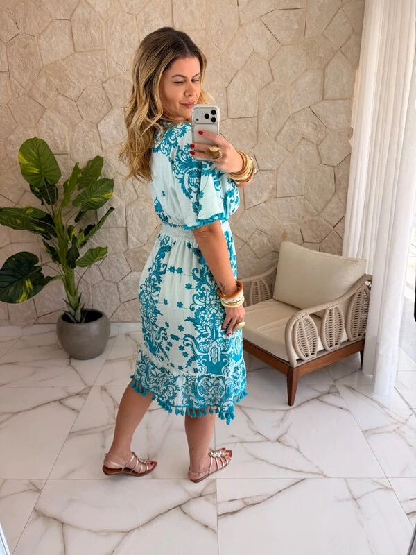 Vestido Boho Chic Catarine