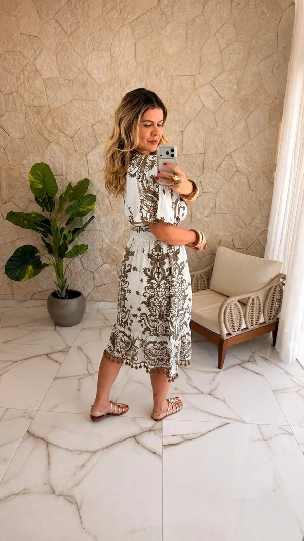 Vestido Boho Chic Catarine