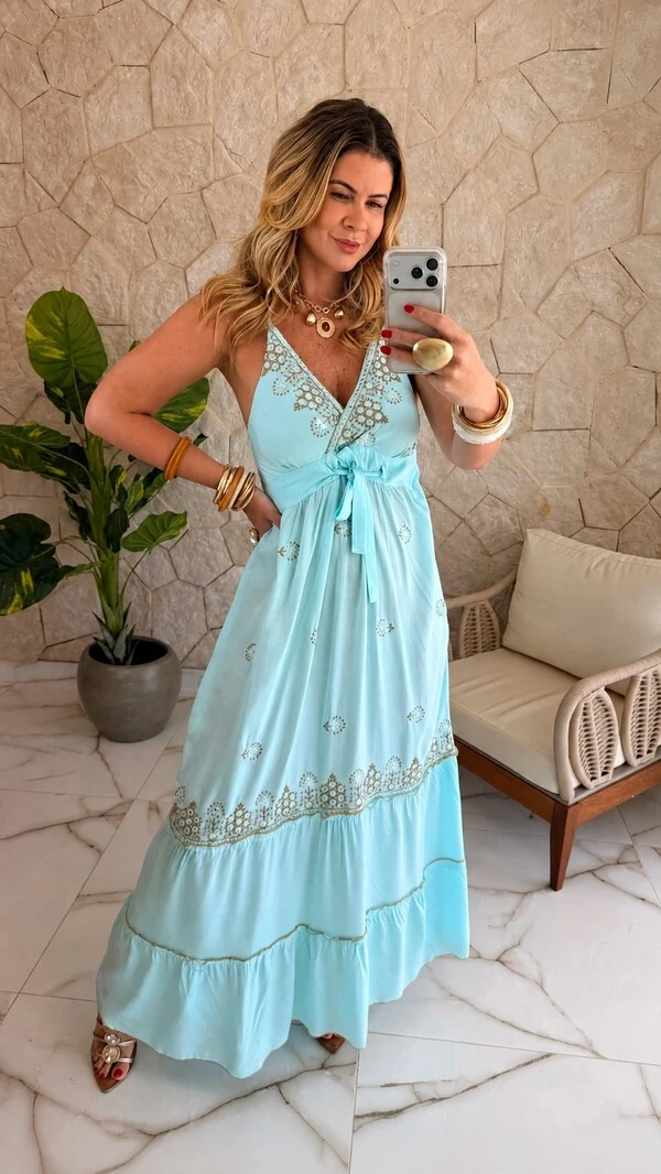 Vestido Boho Chic Flora