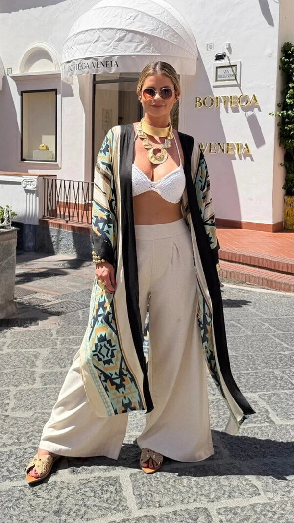 Kimono Capri