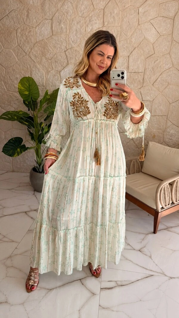 Vestido Boho Chic Amara