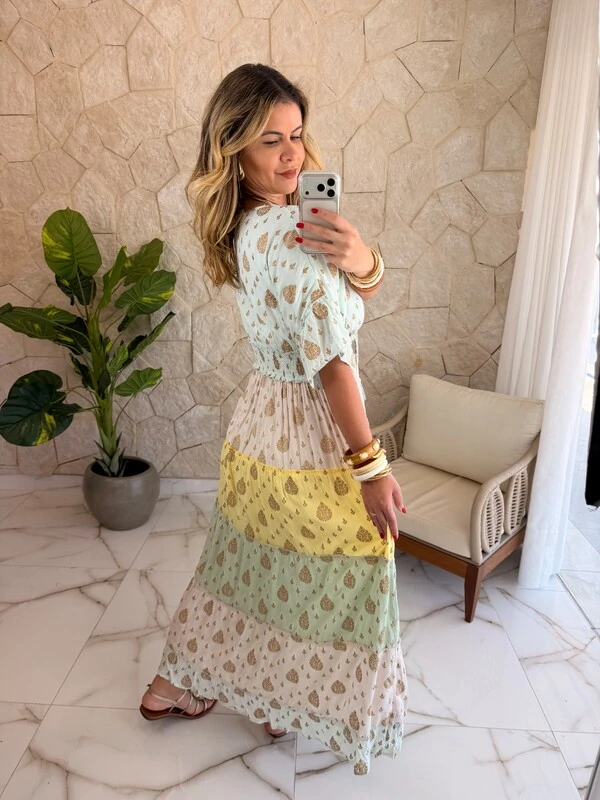 Vestido Boho Chic Celina