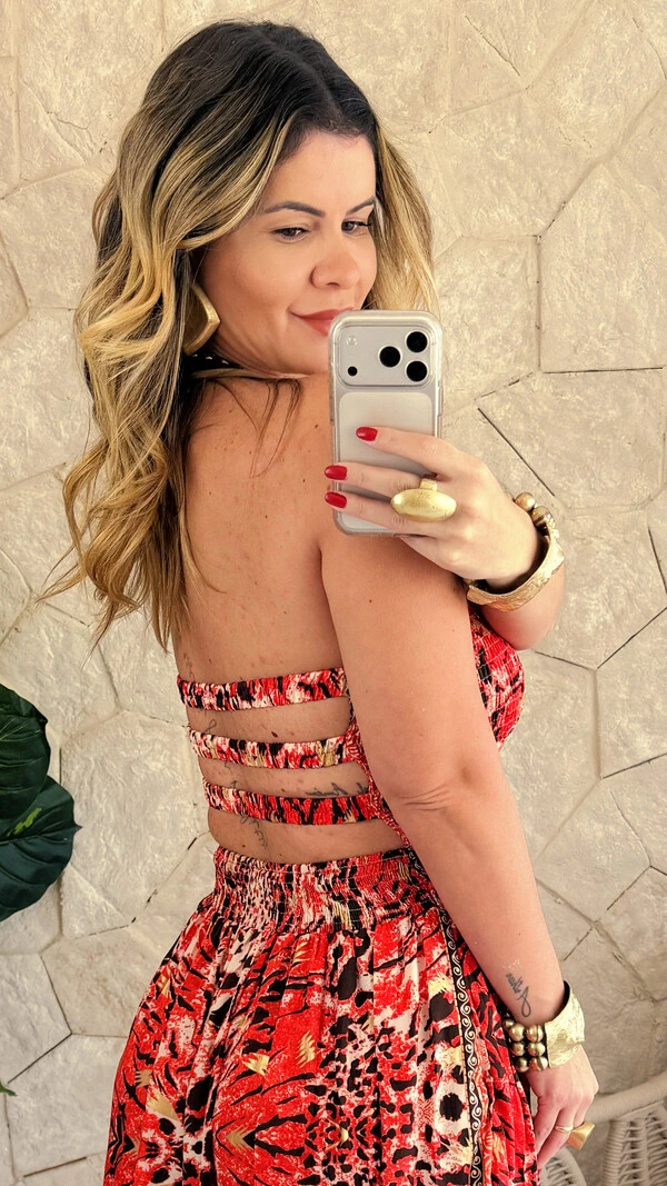 Vestido Longo Paloma