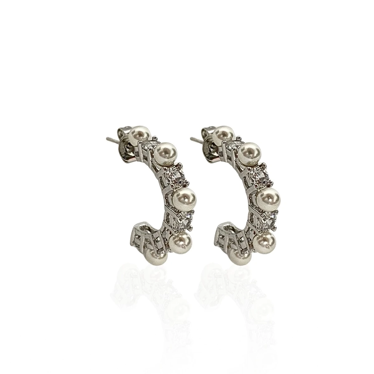 FotoArgola Média Pérola com Cristal