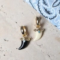 Pingente Click Argola Dente de Sabre Pequeno Off