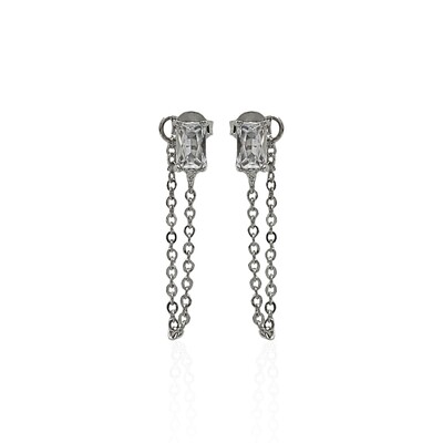 Foto Ear Line Retangular Cristal