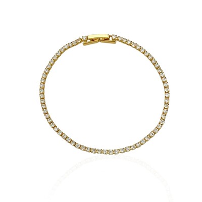 Foto Pulseira Fina Riviera Cristal