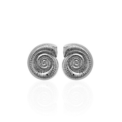 Foto Brinco Caracol Craquelado