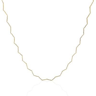 Foto Colar Longo Zigue Zague