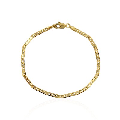 Foto Pulseira Elos Trabalhados Masculina Grossa