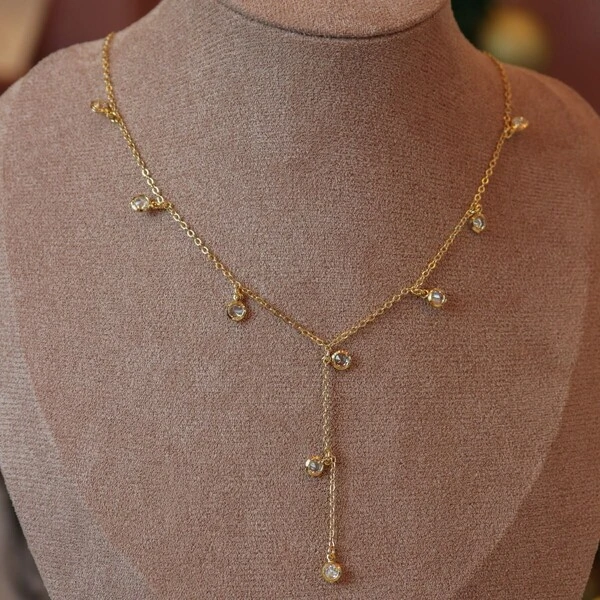 Colar Gravata Tiffany