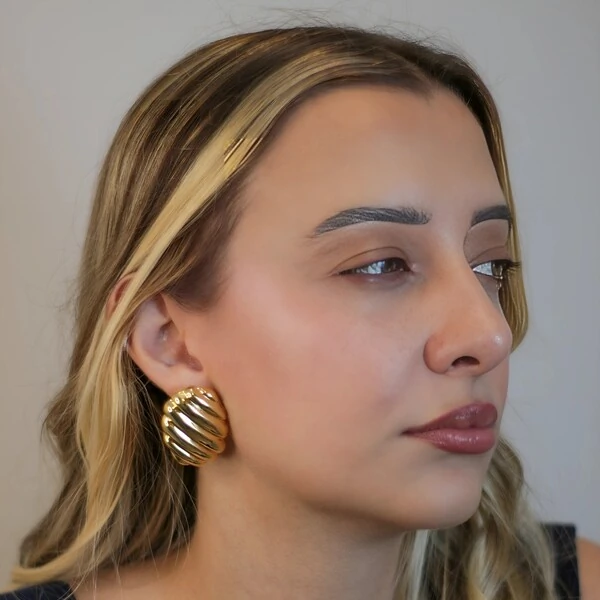 Brinco Maxi Oval Croissant