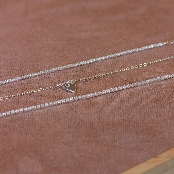 Pulseira Riviera Média Cristal