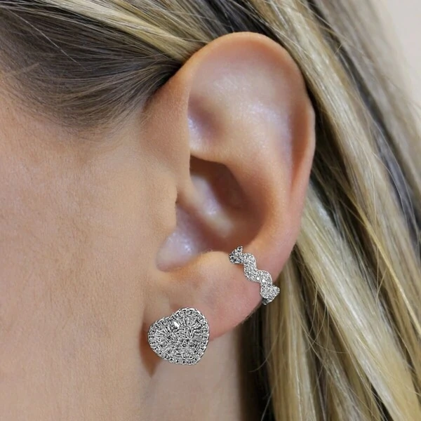 Brinco Pizza Coração Baguete M