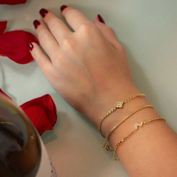 Pulseira Fita Trabalhada Livia