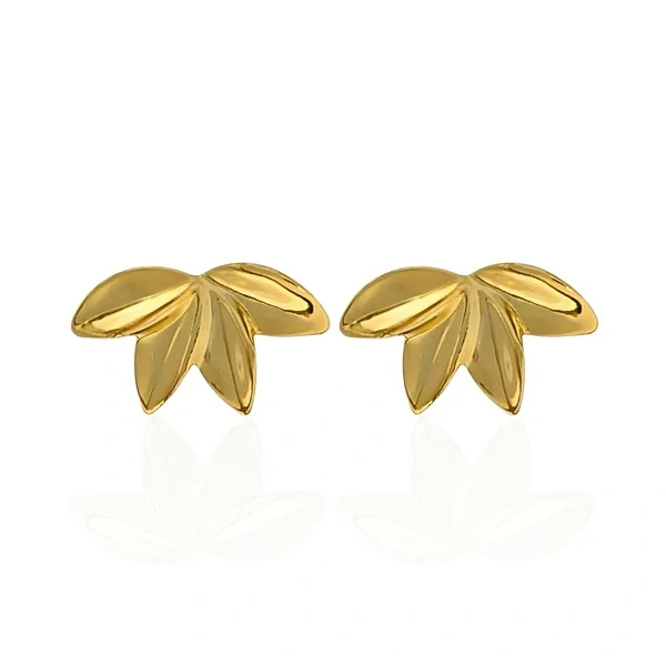 Brinco Placa 4 Petalas