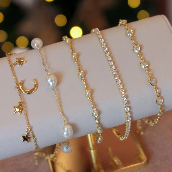 Pulseira Riviera Média Cristal