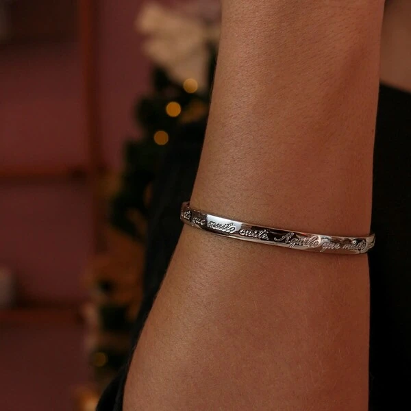 Bracelete É Justo Que Muito Me Custe