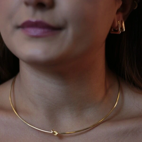 Argola Click Triangular P
