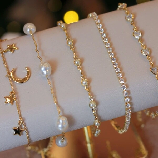 Pulseira Riviera Média Cristal