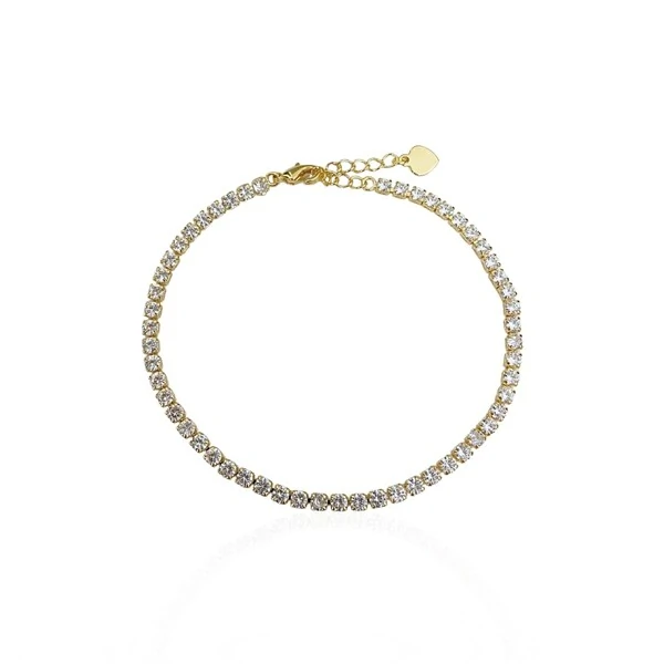 Pulseira Riviera Média Cristal