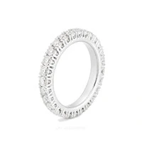 Anel Prata 925 Dedinho High Moissanite