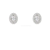 Brinco Prata 925 Vintage Kate Moissanite