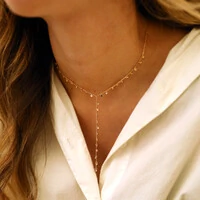 Colar Prata 925 Gravatinha Mini Medalhas Shine Ouro