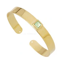 Bracelete Fino Essence Nadia Gimenes - Verde